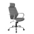 Import Executive PU Leather Office Chair,High Back Headrest Executive Conference Task Chair Adjustable Armchair,White from China