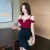 Import Extraordinary Red Pad Bodycon Dresses Bust Curve Modeling Design Smooth Dress 2020 from China