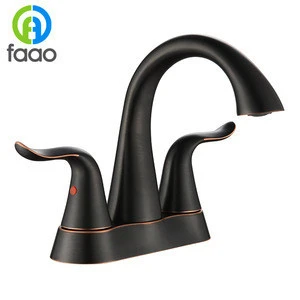FAAO High quality ORB black bathroom faucets