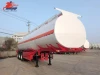 Factory 3 axle oil tanker trailer 45 CBM 50 CBM fuel tank trailer for transporting fuel and water