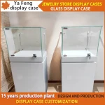 Factory Custom Showcase Watech Jewelry Store Display Cabinetswith Led Lightmuseum Display Showcase