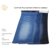 Factory Custom stretch denim cotton polyester spandex denim fabric wholesale