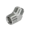 Factory Direct Male Hydraulic 45 Degree Elbow Adapter 1JN4 SAE Flare Hydraulic Elbow Hose Fittings