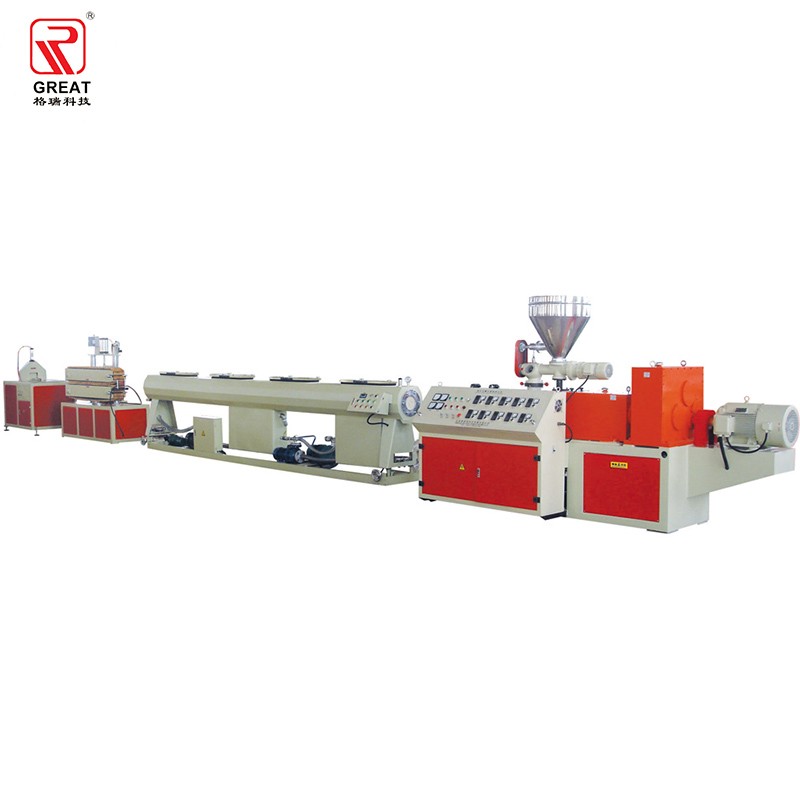 Factory direct sale pvc pipe making machine with price