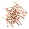 Factory Directly Supply m4 copper round head solid rivet With Cheap Prices