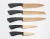 Import factory hot sale 6pcs stainless steel copper non stick coating kitchen knife set from China