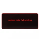 Factory Large size gaming mousepad Dota 2 mouse pad for Game with Locking Edge