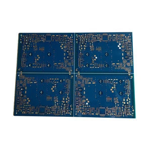 Factory Manufacturing Blue Soldermask Multilayer PCB FR4 TV 94v0 PCB Circuit Board