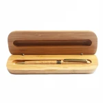 Factory Price Eco Friendly 100% Natural Bamboo Pen With Custom Logo