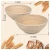Import factory price natural rattan fermented set bread rising proofing basket with accessories from China