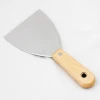 Factory Price  Wooden Handle Paint  Putty Knife Stainless Steel Scraper
