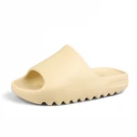 Factory slipper cheap fashion yeezy slide blank plain men sandals slippers for woman and man