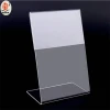 Factory Supply Acrylic Sign Holder Acrylic Table Display L Shape L128XW178MM
