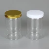 Factory transparent Round empty PET Nut/Candy/Snack/Grain Plastic food jar 720ml