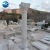 Import Factory white marble column cladding stone column pillar natural stone pillar design from China