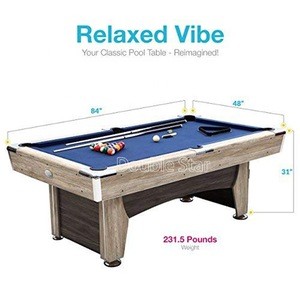 Factory Wholesale Customized Indoor Sports Professional Snooker Biliard Pool Table
