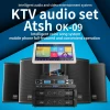 Factory wholesale stage ktv system professional full range audio set family karaoke OK speaker
