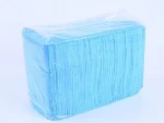 Factory Wholesale Waterproof Medical Disposable diamond Dental Bib  blue