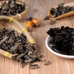 Factory wood ear dried black fungus mushroom