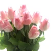 Fake Floral Decorative Flowers &amp; Wreaths Red Pink Colors Rose Real Touch Artificial Rose Buds Flowers