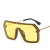 Famous Oversized Brown Sunglasses 2021 Women Rimless Eyewear Oculos De Sol Feminino Big Shades