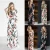 Fashion Dresses For Mother Daughter Floral Girls Dress Family Matching Mommy And Girls Clothes Outfits Long Dress Flowers