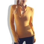 fashion long sleeve custom cheerleading crop tops in Other Sportswear
