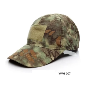 Fashion Military Camo Bucket Hats Men/Camo Flat Top Baseball Hat Flat Military Cap/Blank Camo Military Hat