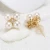 Import Fashion pearl accessory 9K gold stud pearl earring mounting for women from China
