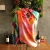 Import fashionable new product multicolored silk 100% silk scarf and shawl from China