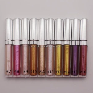 fast shipping cosmetic makeup glitter lip gloss wholesale liquid lipstick private label