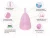 FDA Certificated Silicone Female Period Cup Leakproof Reusable Menstrual Cup