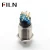 Import FILN New Arrival 19mm 2 3 position selector rotary switch push button switch dpdt latching on off 12v led illuminated from China