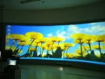 fireproof projector screen material and outdoor block out opaque fabric projection screen rear projection screen material