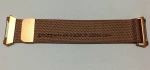 Fitbit Ionic Band with Magnetic Milanese Loop Stainless Steel Magnet Lock Gold Color Band