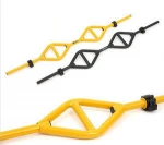 Fitness equipment steel club grips barbell Bar
