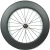 Import Fixie bicycle wheelset 88mm clincher cycling carbon road bike wheels from China