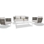 Flat String Rope Garden Sofa Set