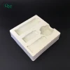 Flocked custom flocking blister packaging cosmetic inner tray