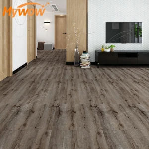 Floor Decoration  Self-Adhesive Floor 3D SXP Plastic Wood Look Vinyl Floor