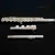 Import Flute instrument French keys open hole 17 hole silver-plated flute from China