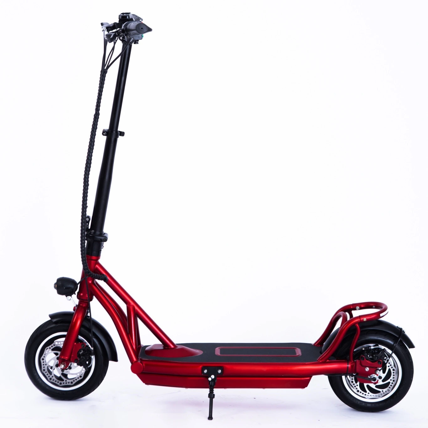 Foldable 10 inch 500W Electric Kick Scooter  with Wide Deck