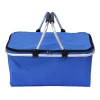 Folding Market Picnic Tote Cooler Custom Insulated Collapsible Basket Bag