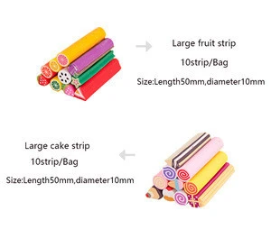 Food game soft clay fruit strips ultra light clay tools children handmade DIY butter soil accessories