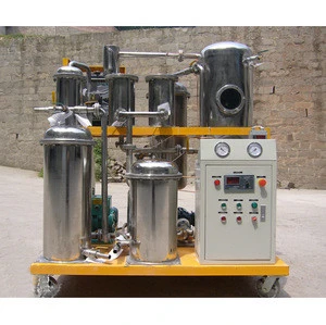 Food Grade Stainless Steel Structure Cooking Oil Filter Machine/ Crude Palm Oil Refinery Equipment