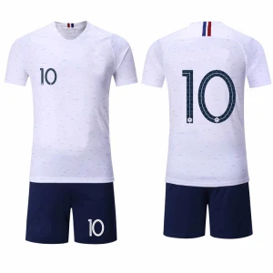 Football suits short sleeved mens and womens football training suits customized sports uniforms competition uniforms