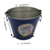 For Bar Bucket Cooler Wholesale gallon galvanized bucket 5l metal bucket with lid and handle