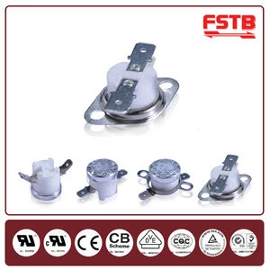 Foshan tongbao KSD301 bimetal iron thermostat for steam iron parts