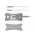 Import Free Hand Washing Twist Mop Factory Direct Sale Household Cleaning Mop X Shape Butterfly Mop from China