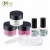 Import french tip dip powder color nail acrylic dipping powder and liquid set professional from China